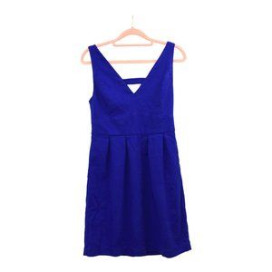 Jack by BB Dakota Women's Sleeveless Fit & Flare Mini-Dress in Royal Blue Medium